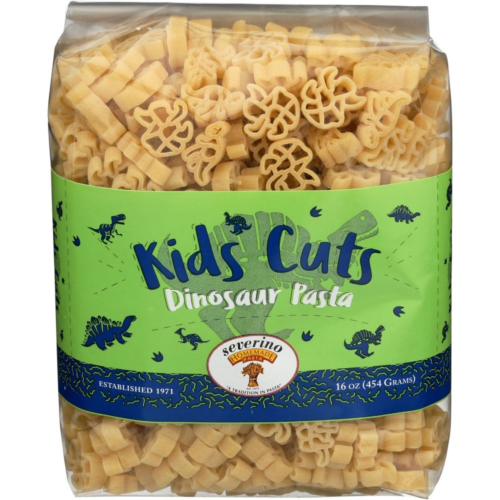 Severino Kids Cuts Dinosaur Pasta, 16 Ounce -- 6 per case