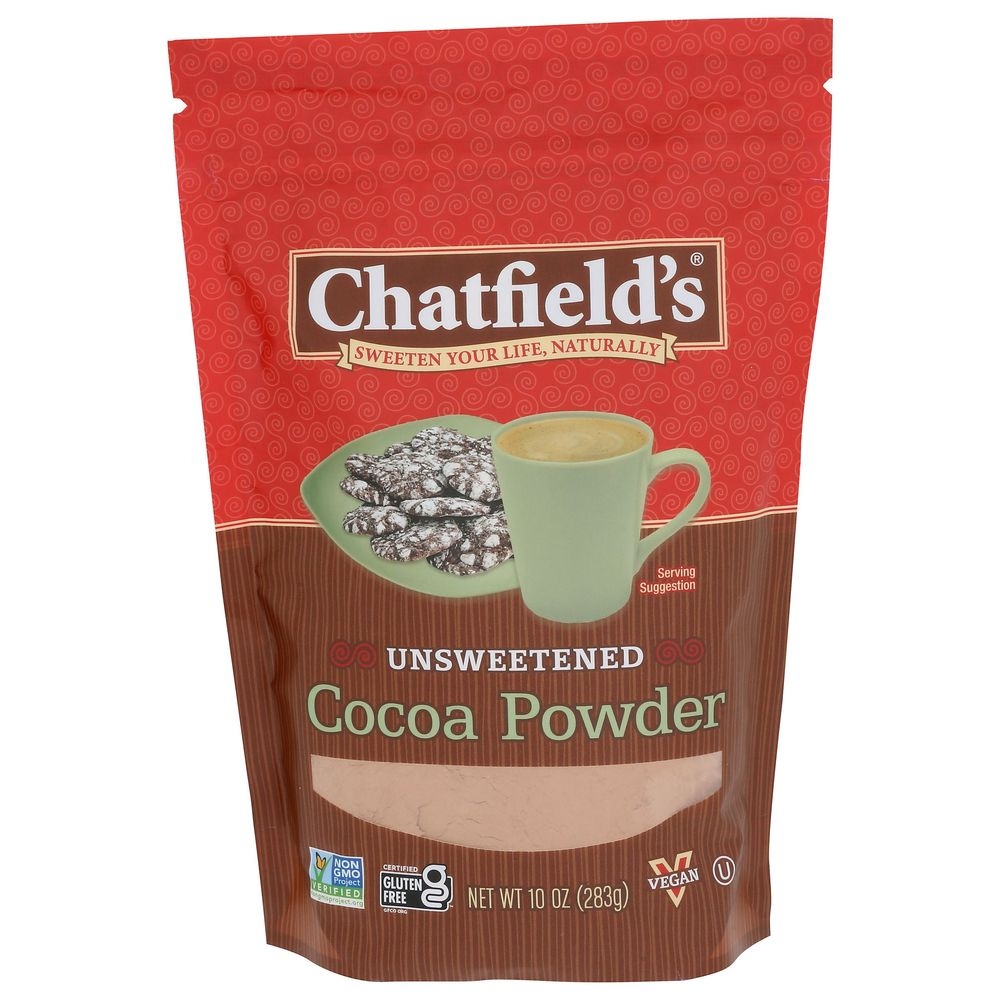Chatfields Unsweetened Cocoa Powder, 10 Ounce -- 6 per case