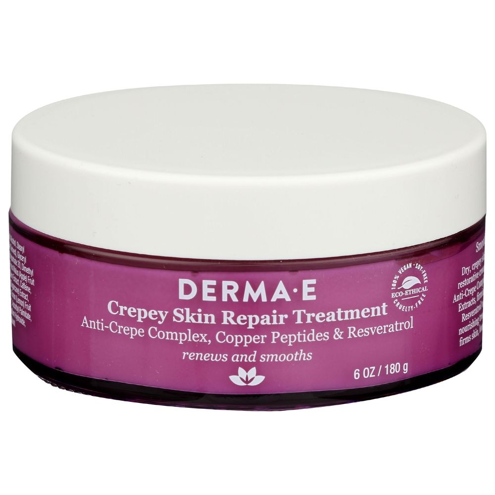 Derma E Crepey Skin Repair Treatment, 6 Ounce