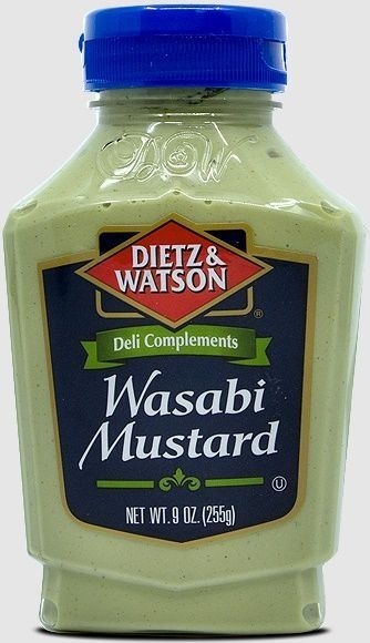 Dietz and Watson Wasabi Mustard, 9 Ounce -- 12 per case