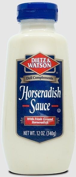Dietz and Watson Horseradish Sauce, 12 Ounce -- 12 per case