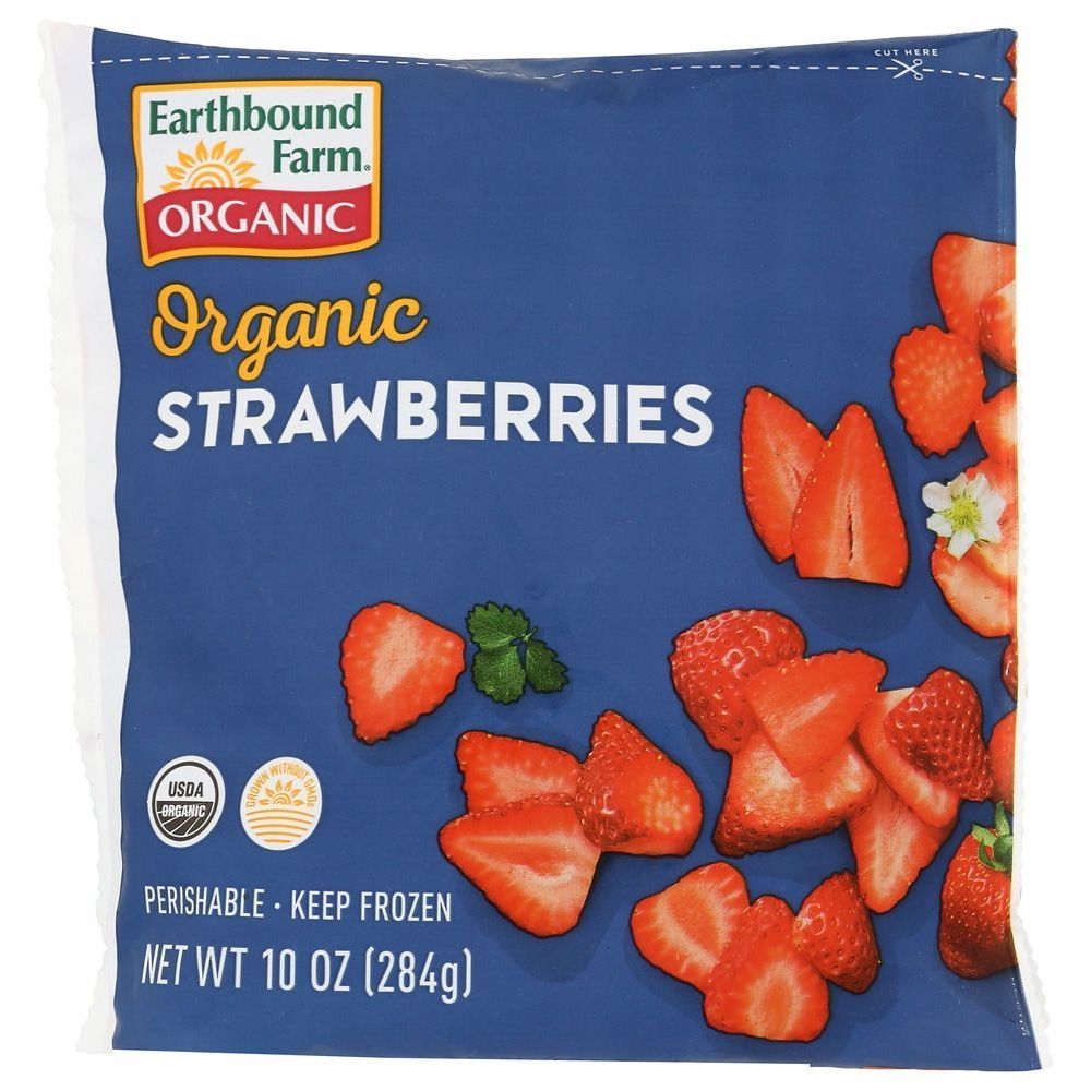Earthbound Farm Organic Strawberries, 10 Ounce -- 12 per case