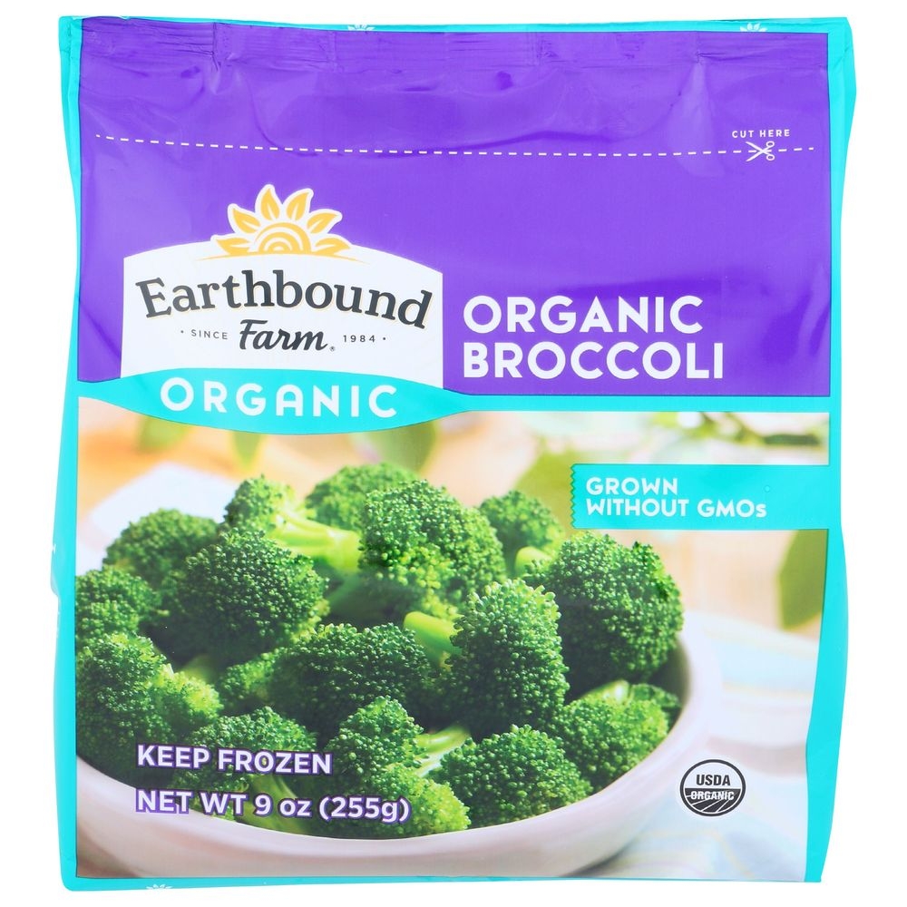 Earthbound Farms Organic Broccoli Florets, 9 Ounce -- 12 per case