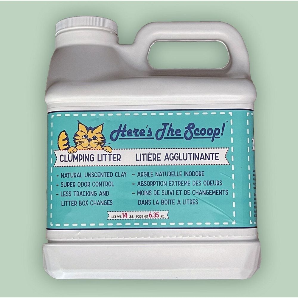 Heres The Scoop Clumping Litter, 14 Pound -- 3 per case