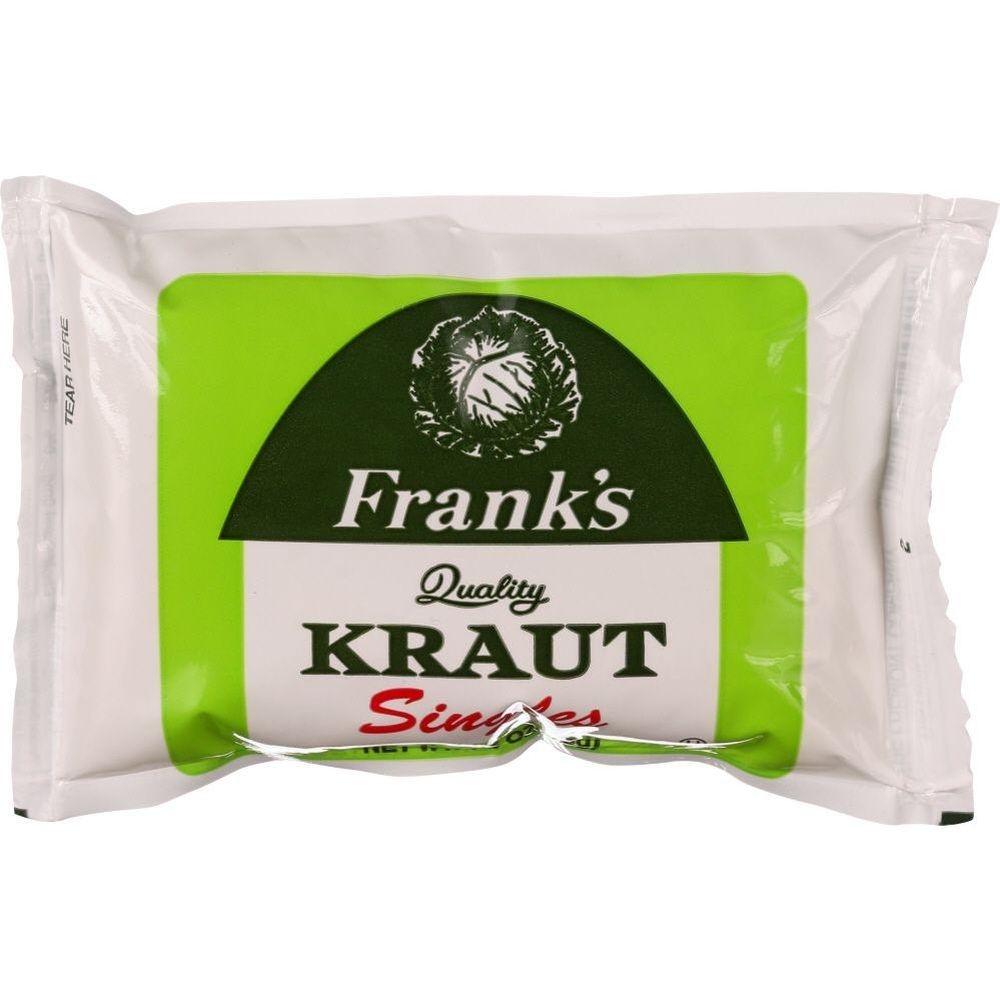 Franks Single Kraut, 1.5 Ounce -- 18 per case