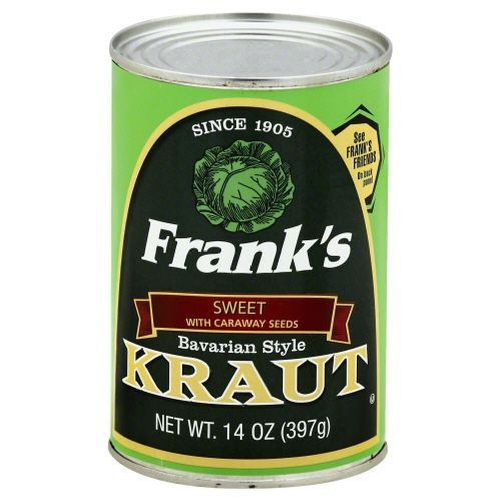 Franks Bavarian Kraut, 14 Ounce -- 24 per case