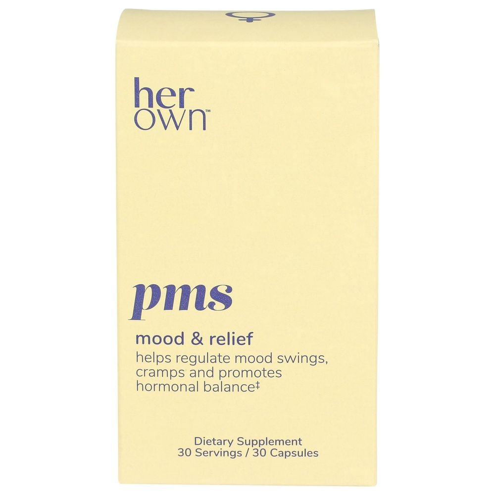 Her Own PMS Mood and Relief Capsules, 30 count
