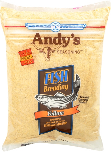Andys Yellow Fish Breading, 5 Pound -- 6 per case
