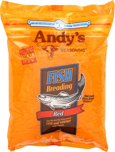 Andys Red Fish Breading, 5 Pound -- 6 per case