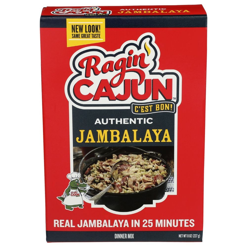 Ragin Cajun Authentic Jambalaya Dinner Mix, 8 Ounce -- 6 per case