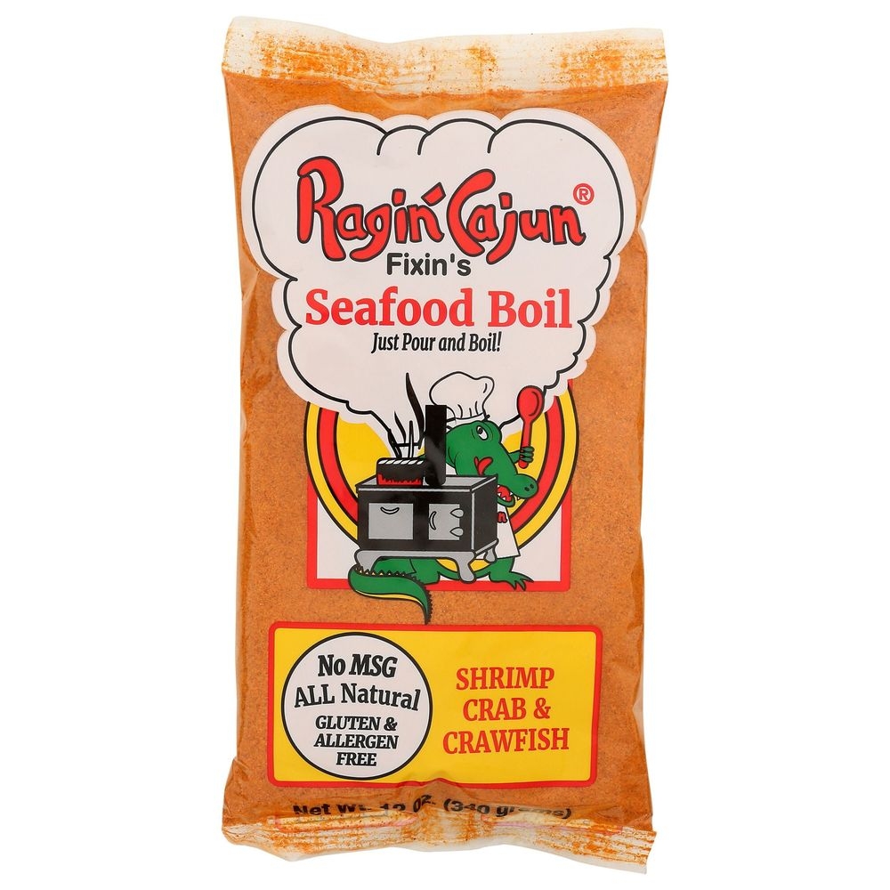 Ragin Cajun Shrimp Crab Crawfish Seafood Boil, 12 Ounce -- 12 per case