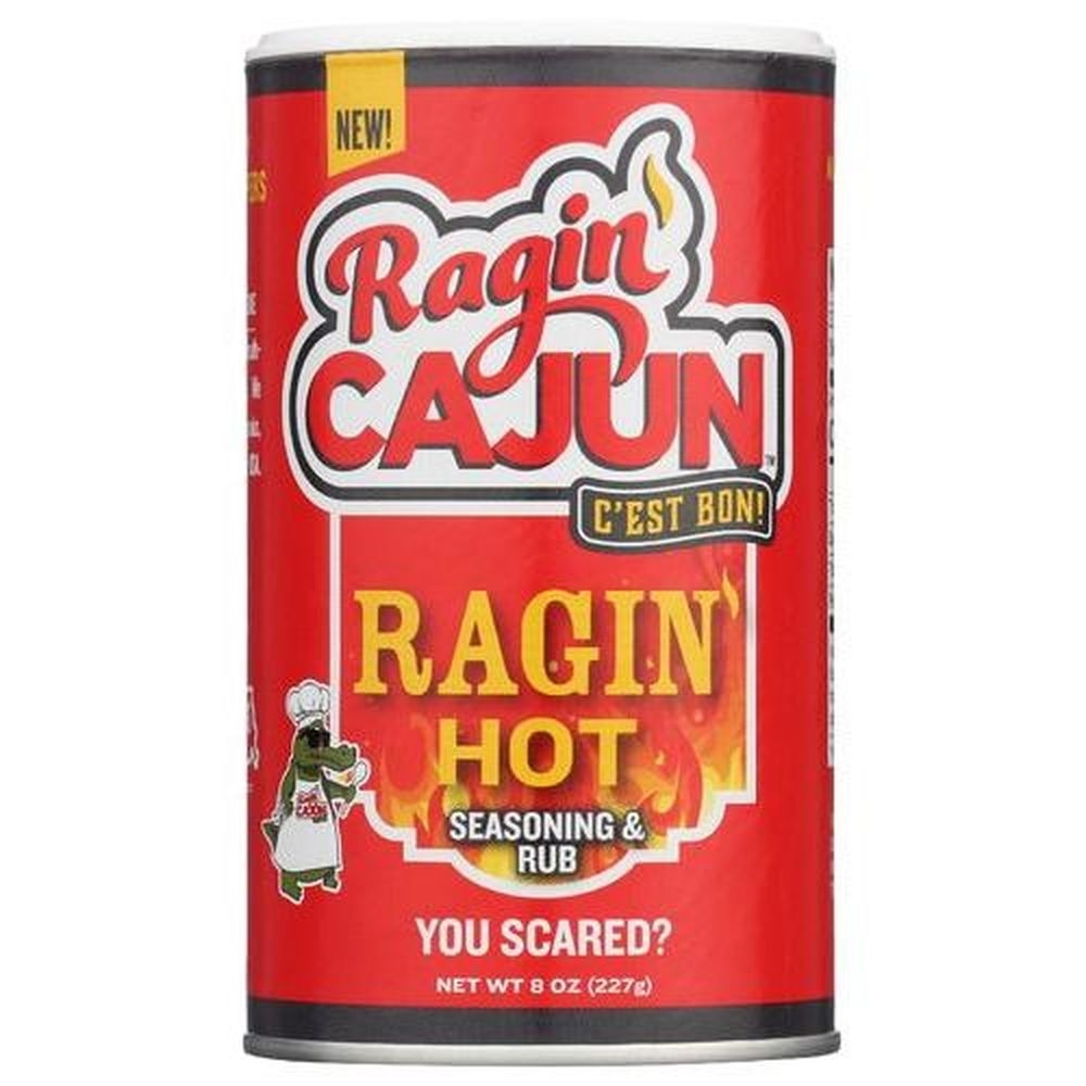 Ragin Cajun Hot Seasoning, 8 Ounce -- 6 per case