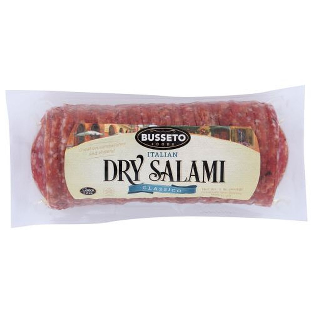 Busseto Sliced Italian Dry Salami, 16 Ounce -- 12 per case