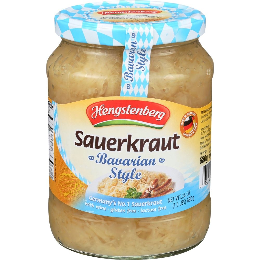 Hengstenberg Bavarian Style Sauerkraut, 24 Ounce -- 12 per case