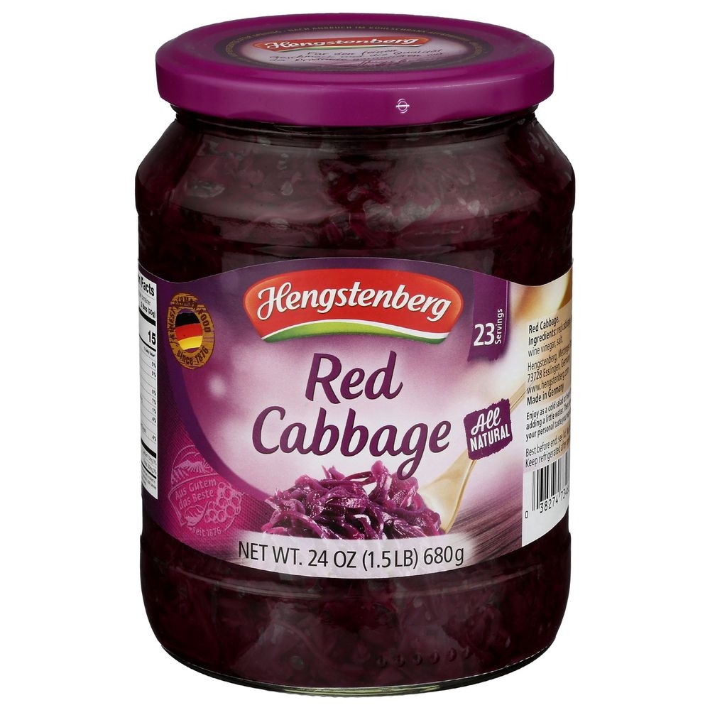 Hengstenberg Red Cabbage, 24.3 Ounce -- 6 per case