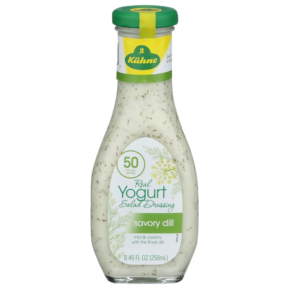 Kuhne Savory Dill Yogurt Salad Dressing, 8.45 Ounce -- 8 per case