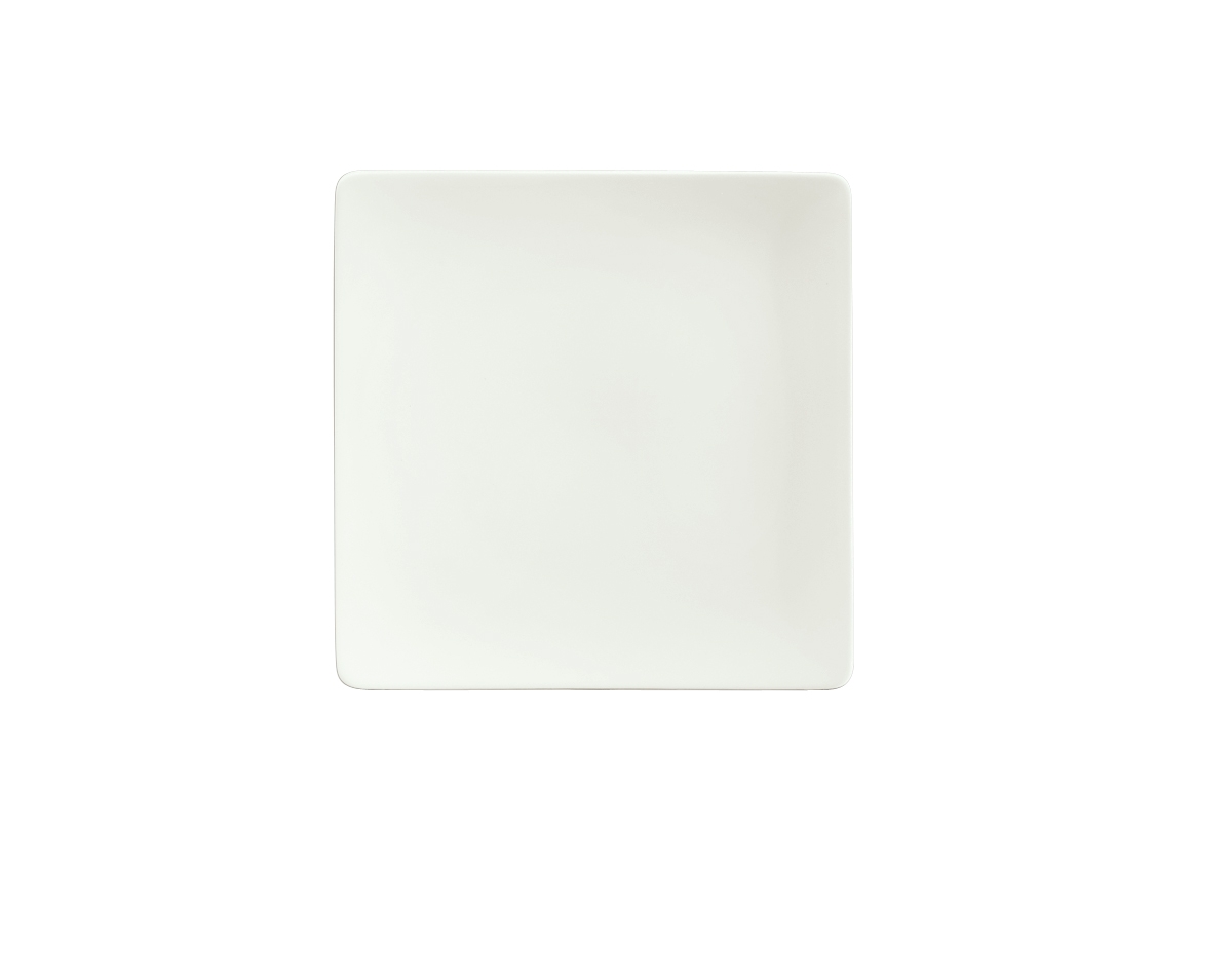 Schonwald Fine Dining Square Porcelain Coupe Plate -- 6 per case.