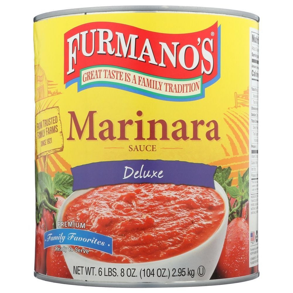 Furmano Marinara Pasta Sauce, 104 Ounce -- 6 per case