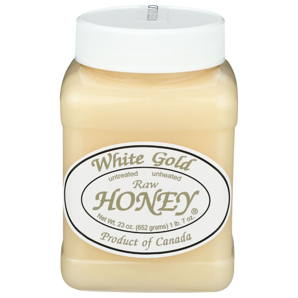 White Gold Raw Honey, 23 Ounce