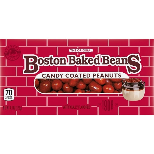 Boston Baked Beans Original Candy Coated Peanuts, 4.3 Ounce -- 12 per case.