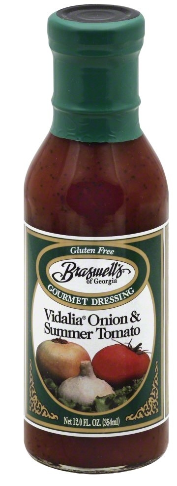 Braswell Vidalia Onion and Summer Tomato Dressing, 12 Ounce -- 6 per case