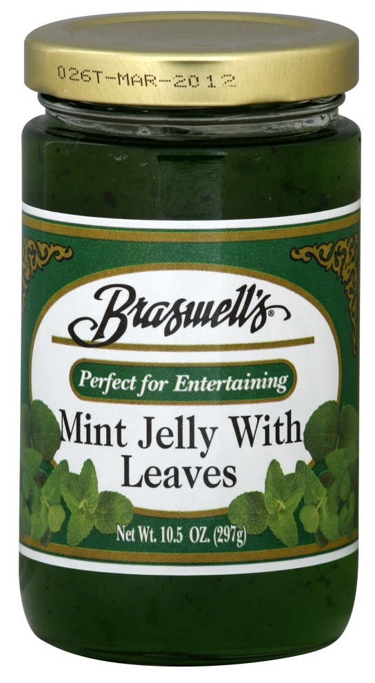 Braswell Mint Jelly with Leaves, 10.5 Ounce -- 6 per case