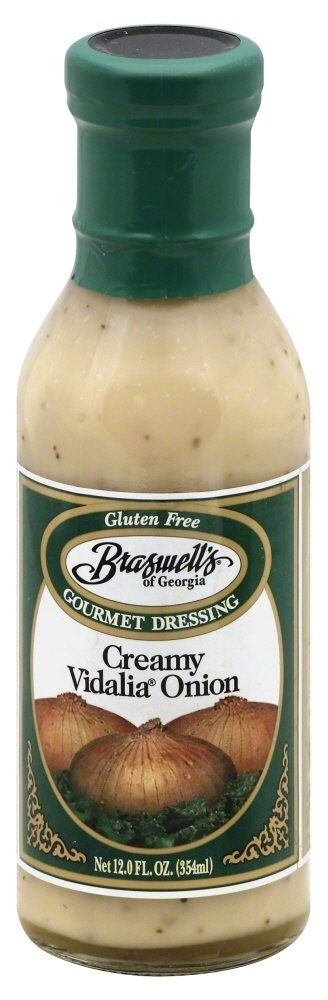Braswell Creamy Vidalia Onion Dressing, 12 Ounce -- 6 per case