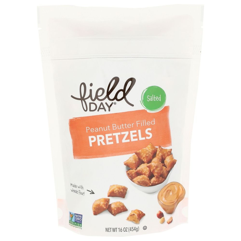 Field Day Peanut Butter Filled Pretzel, 16 Ounce -- 12 per case