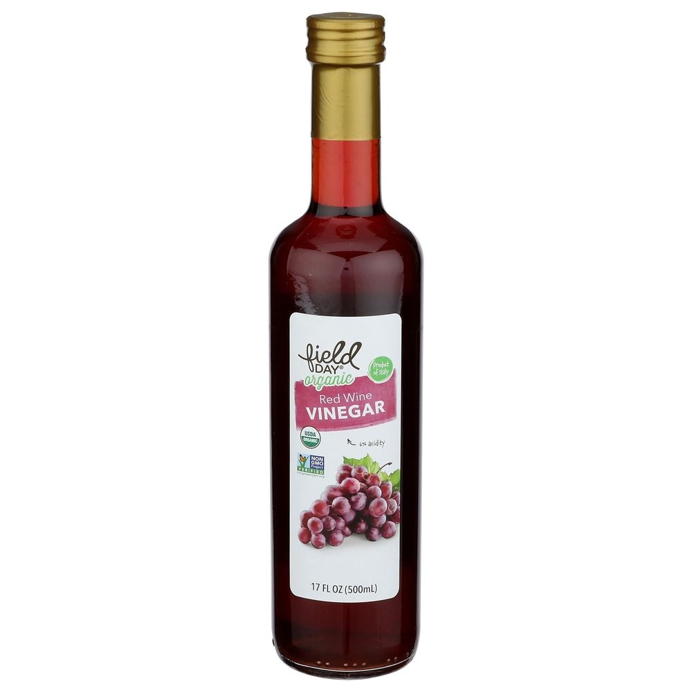 Field Day Organic Red Wine Vinegar, 17 Fluid Ounce -- 6 per case