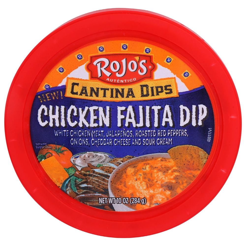 Rojos Chicken Fajita Dip, 10 Ounce -- 6 per case