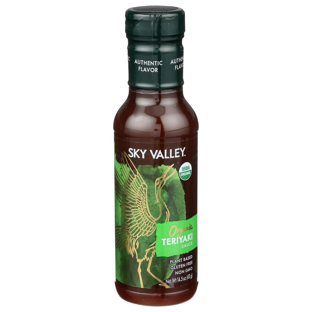 Sky Valley Organic Gluten Free Teriyaki Sauce, 14.5 Ounce -- 6 per case