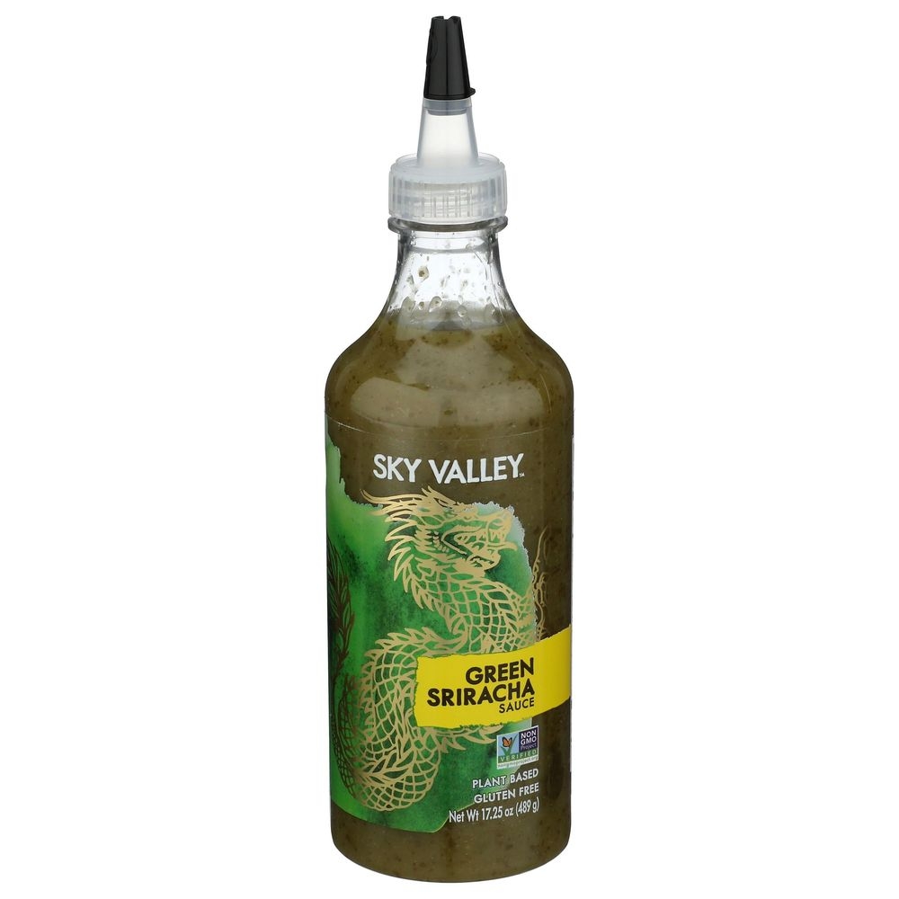 Sky Valley Green Sriracha Sauce, 17.2 Ounce -- 6 per case