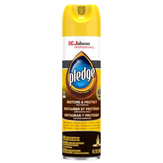 Pledge Revive Moisturizing Oil Furniture Polish, 14.2 Ounce Aerosol -- 6 per case.