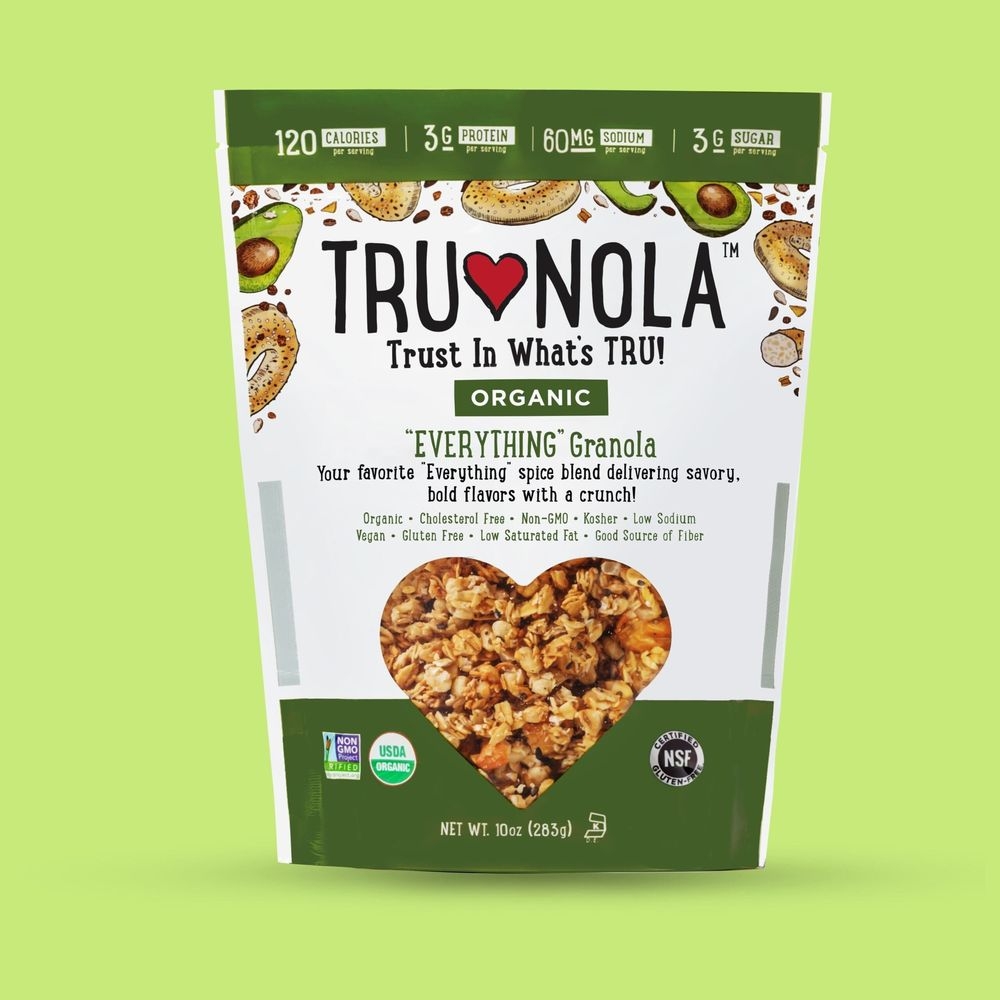 Trunola Organic Everything Granola, 10 Ounce -- 6 per case