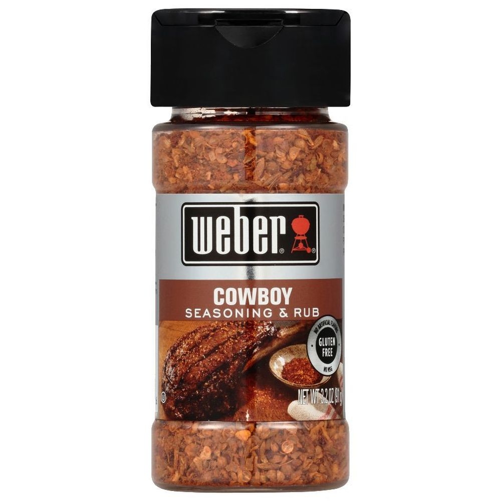 Weber Cowboy Grilling Rub Seasoning, 3.2 Ounce -- 6 per case