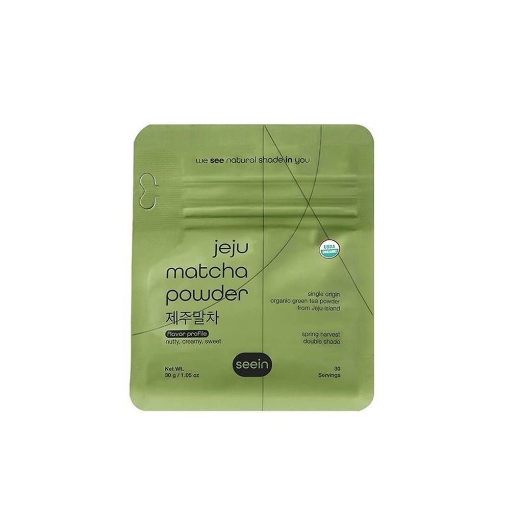Seein Organic Jeju Matcha Green Tea Powder, 30 Gram -- 10 per case