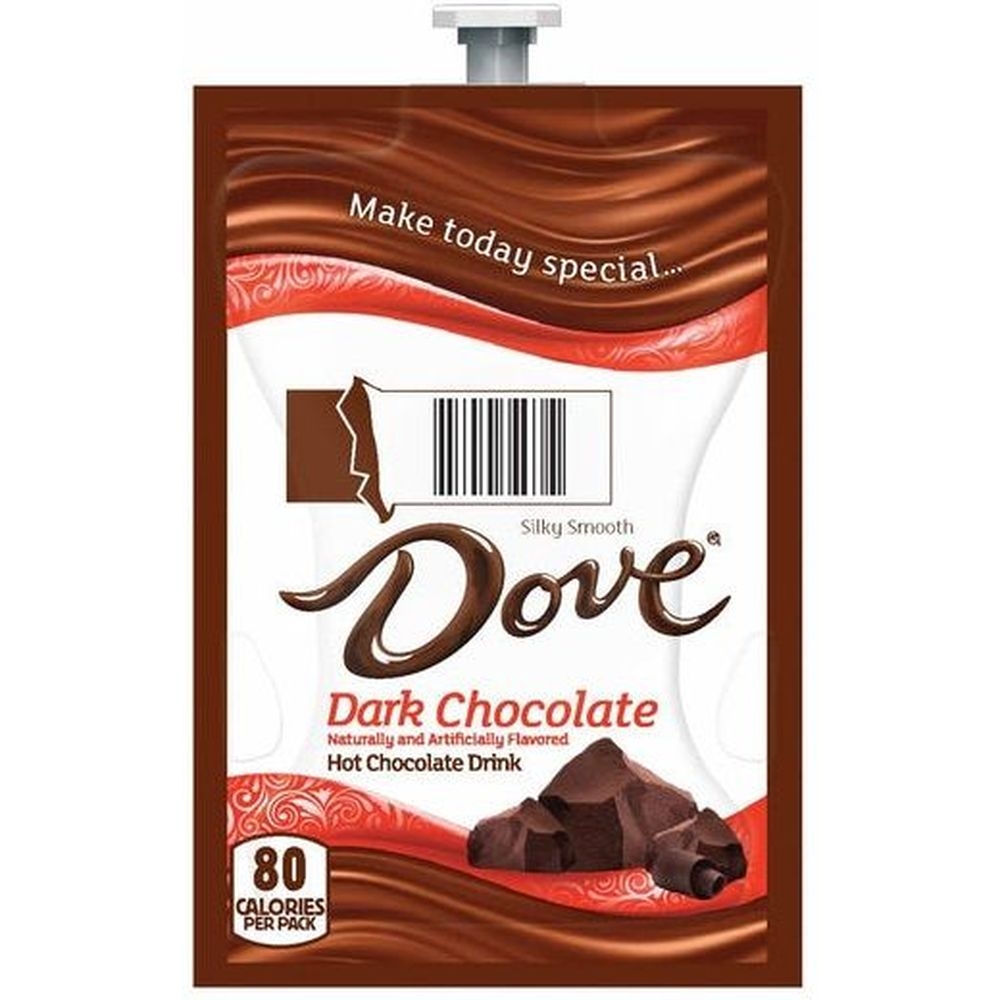 Lavazza Dove Dark Hot Chocolate - Freshpacks, 72 count