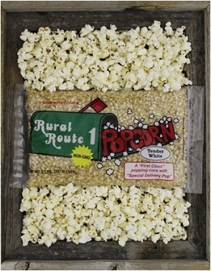 Rural Route 1 White Popping Corn Kernel, 2 Pound -- 12 per case