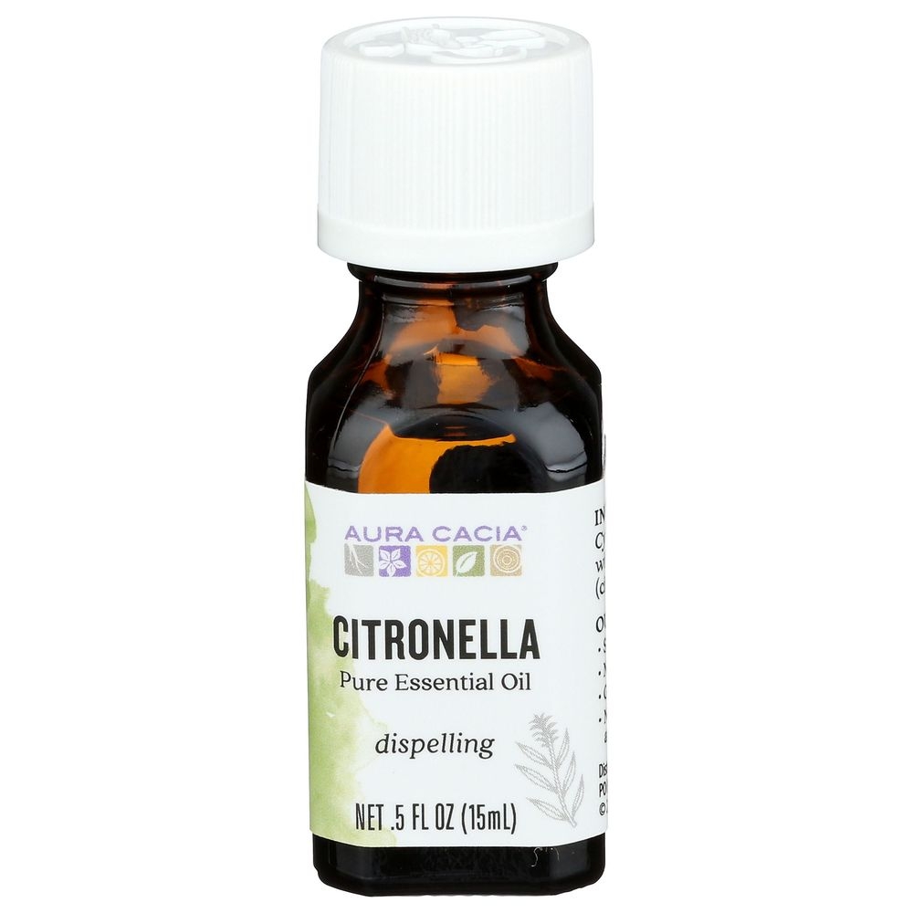 Aura Cacia Java Citronella Essential Oil, 0.5 Ounce