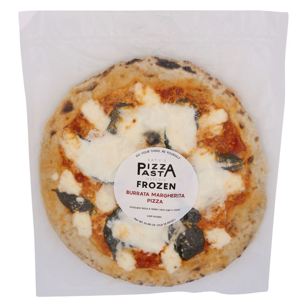 Katies Pizza and Pasta Burrata Margherita Pizza, 15.88 Ounce -- 12 per case