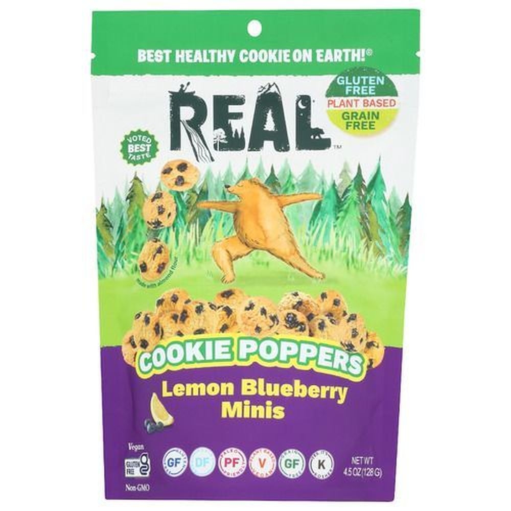 Real Lemon Blueberry Mini Cookie Poppers, 4.5 Ounce -- 6 per case