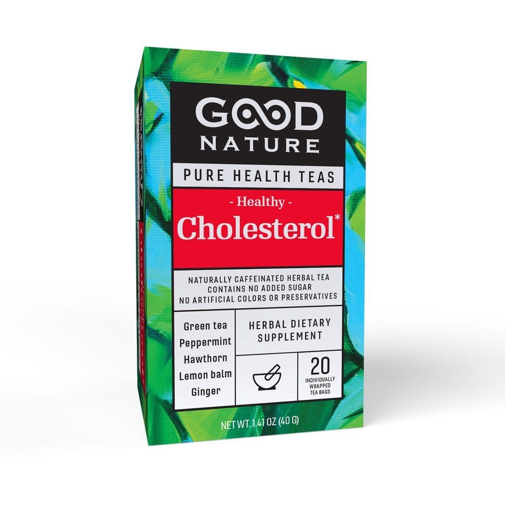 Good Nature Cholesterol Healthy Tea, 20 tea bags -- 6 per case