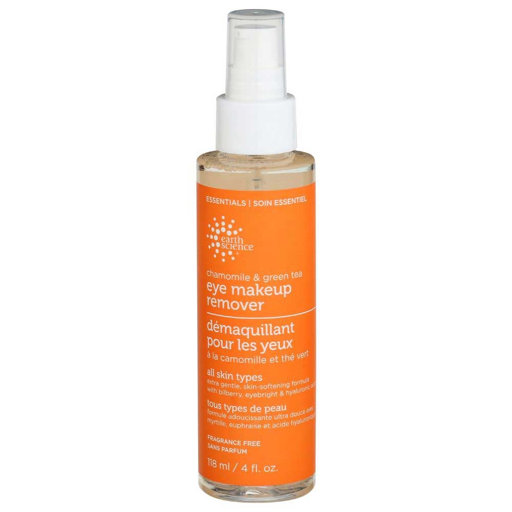 Earth Science Chamomile and Green Tea Eye Makeup Remover, 4 Fluid Ounce