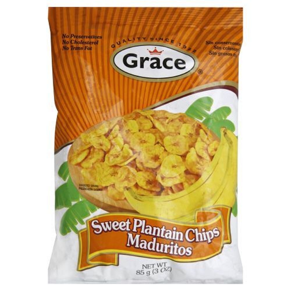 Grace Green Banana Chips, 3 Ounce -- 24 per case