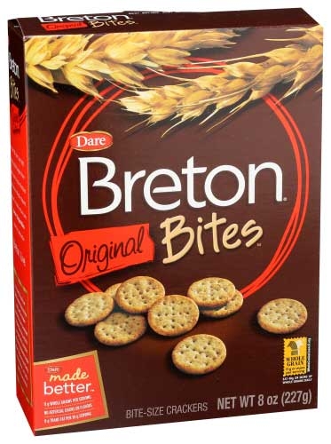Dare Breton Original Mini Cracker, 8 Ounce -- 12 per case