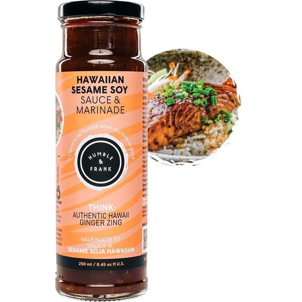 Humble and Frank Hawaiian Sesame Soy Sauce and Marinade, 8.45 Fluid Ounce -- 6 per case