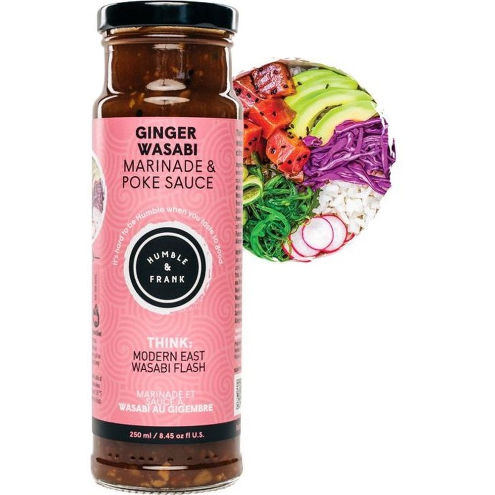 Humble and Frank Ginger Wasabi Sauce and Marinade, 8.45 Fluid Ounce -- 6 per case