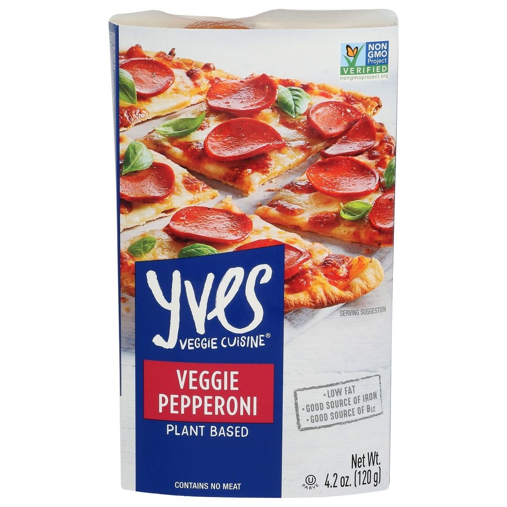 Yves Veggie Cuisine Fat Free Vegan Pepperoni, 4.2 Ounce -- 8 per case