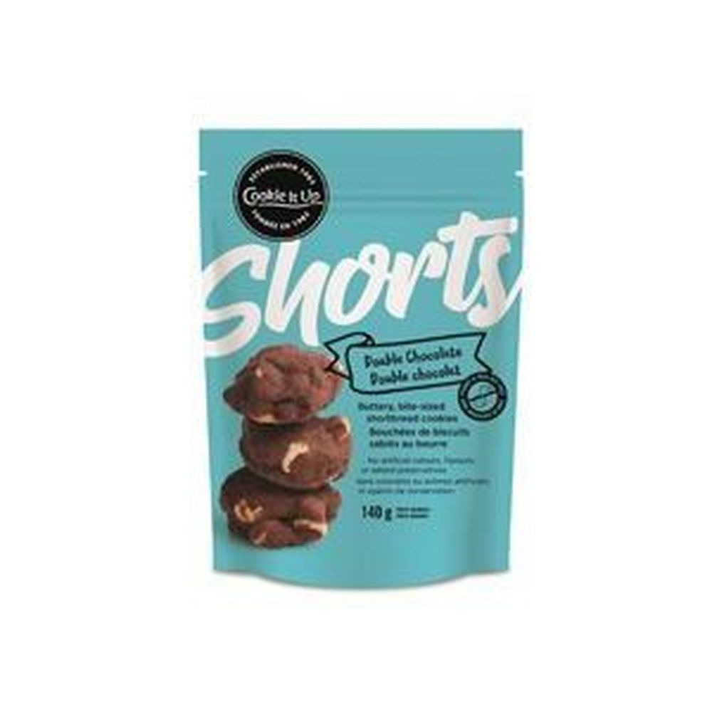 Cookie It Up Shorts Double Chocolate Shortbread Cookies, 4.9 Ounce -- 6 per case