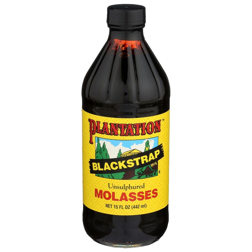 Plantation Blackstrap Unsulphured Molasses, 15 Ounce -- 12 per case